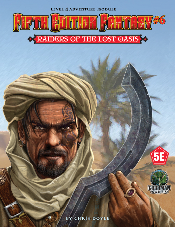 Doyle, Chris - Fifth Edition Fantasy #6 - Raiders of the Lost Oasis