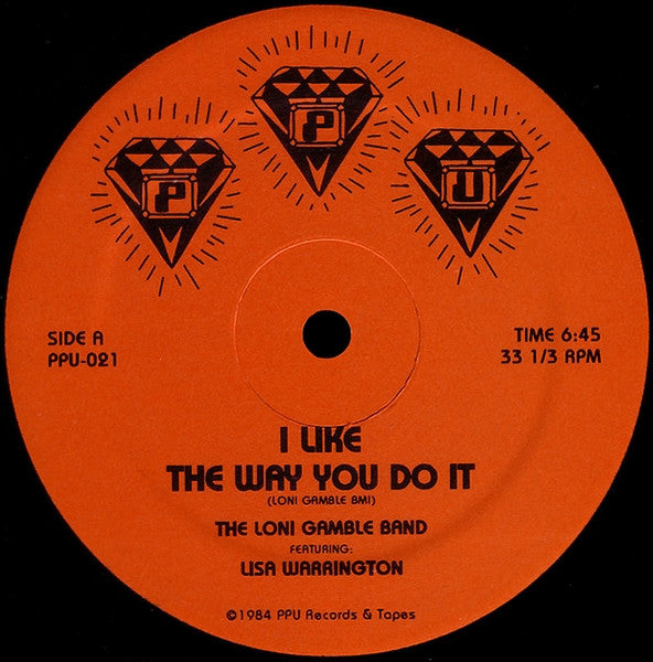 Gamble, Loni Band Featuring Lisa Warrington - I Like The Way You Do It
