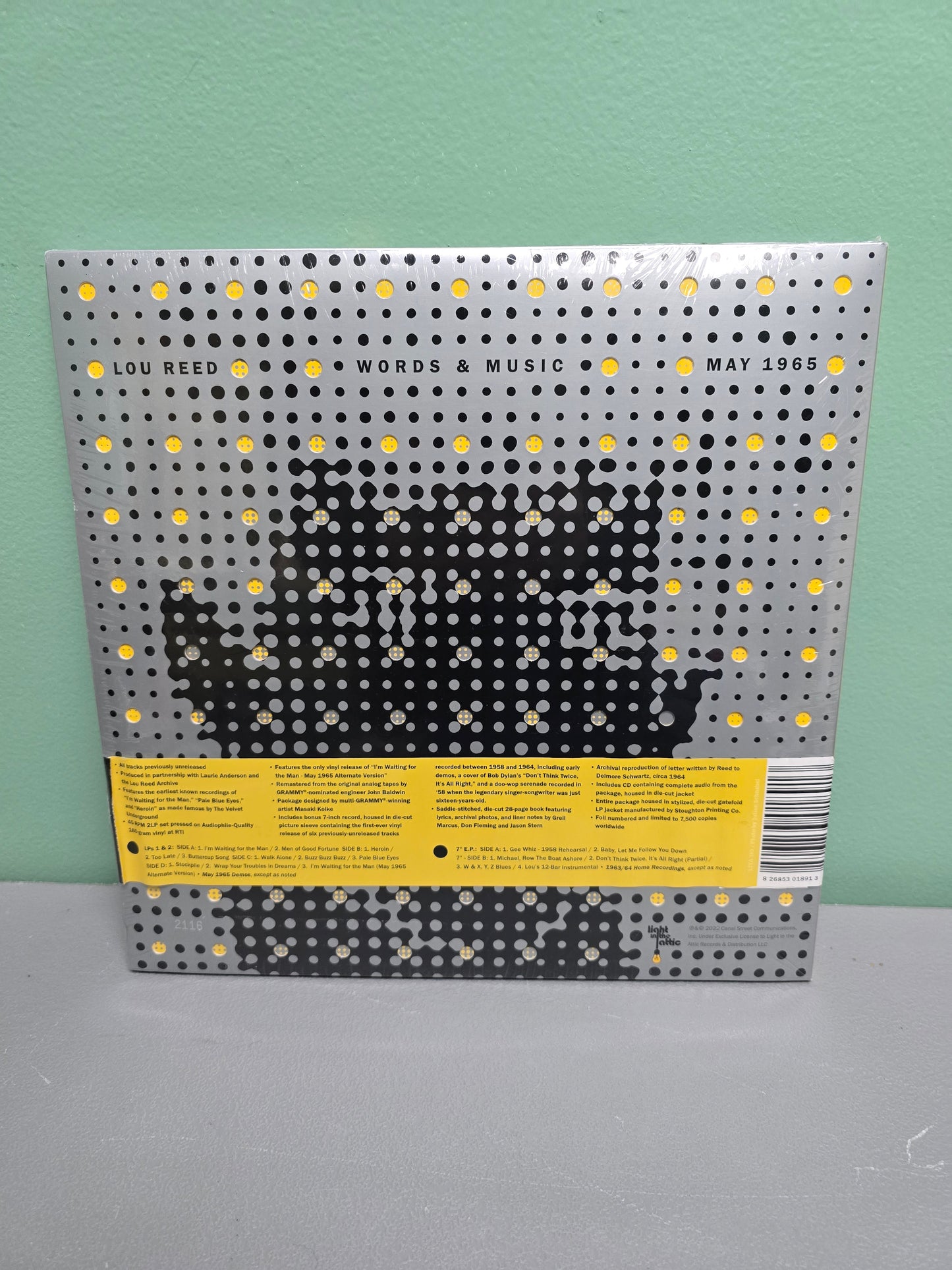 Reed, Lou - Words & Music May 1965