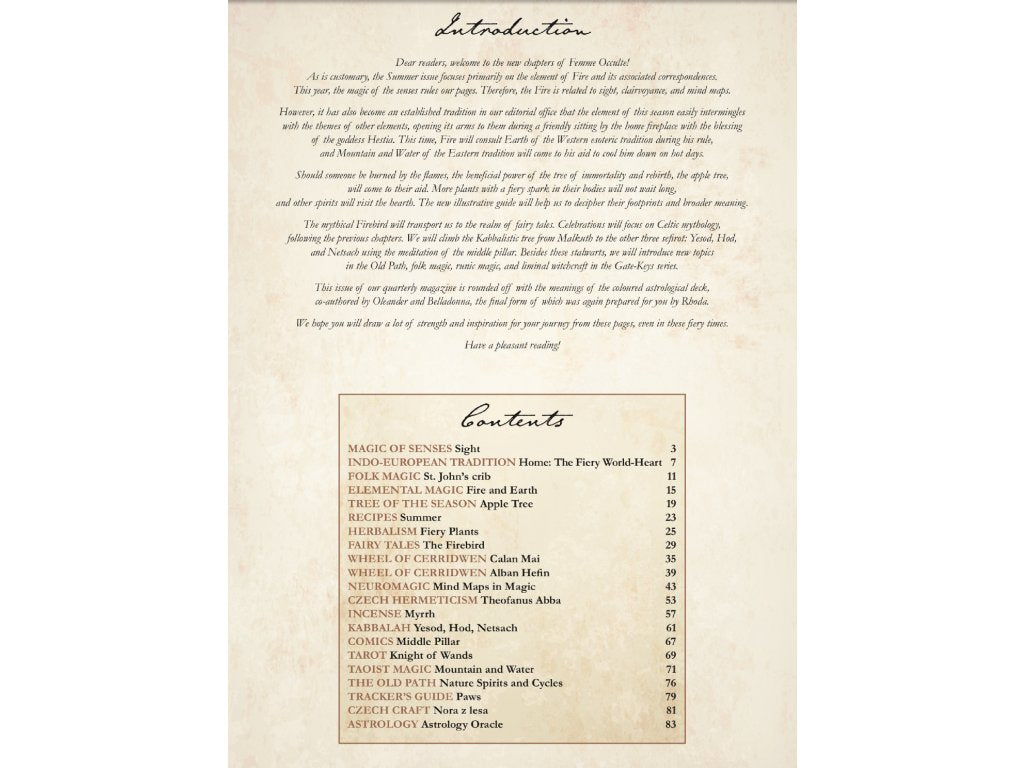 Femme Occulte - Summer 2022