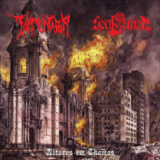 Tormentador / Goat Semen - Altares em Chamas - Split