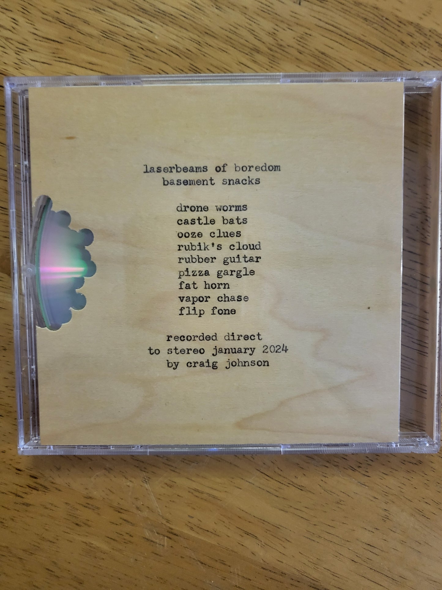 Laserbeams Of Boredom - Basement Snacks CD