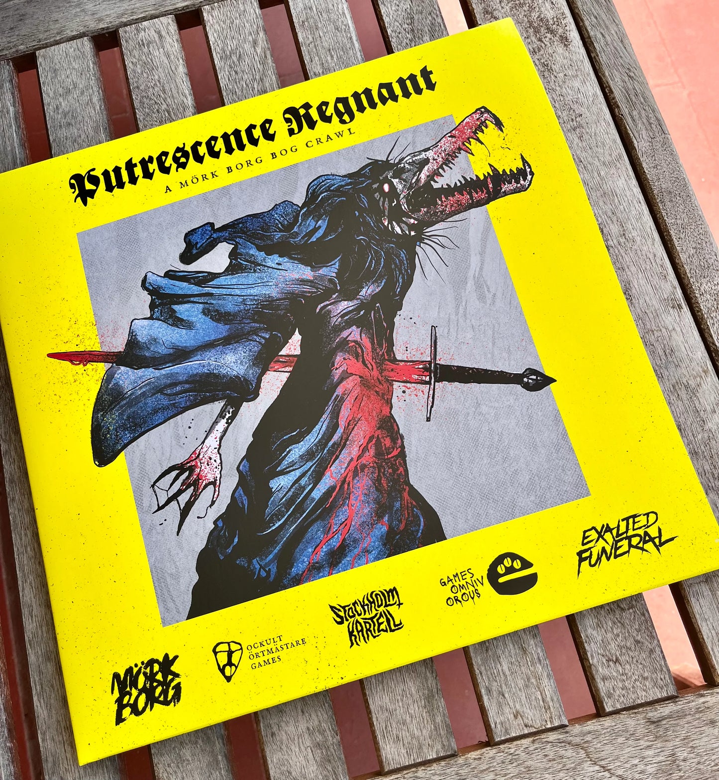 Putrescence Regnant - Mörk Borg Bog Crawl - Black Phlegm Edition