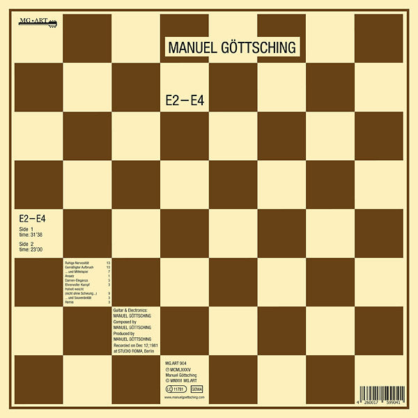 Göttsching, Manuel - E2-E4 (35th Anniversary Edition)