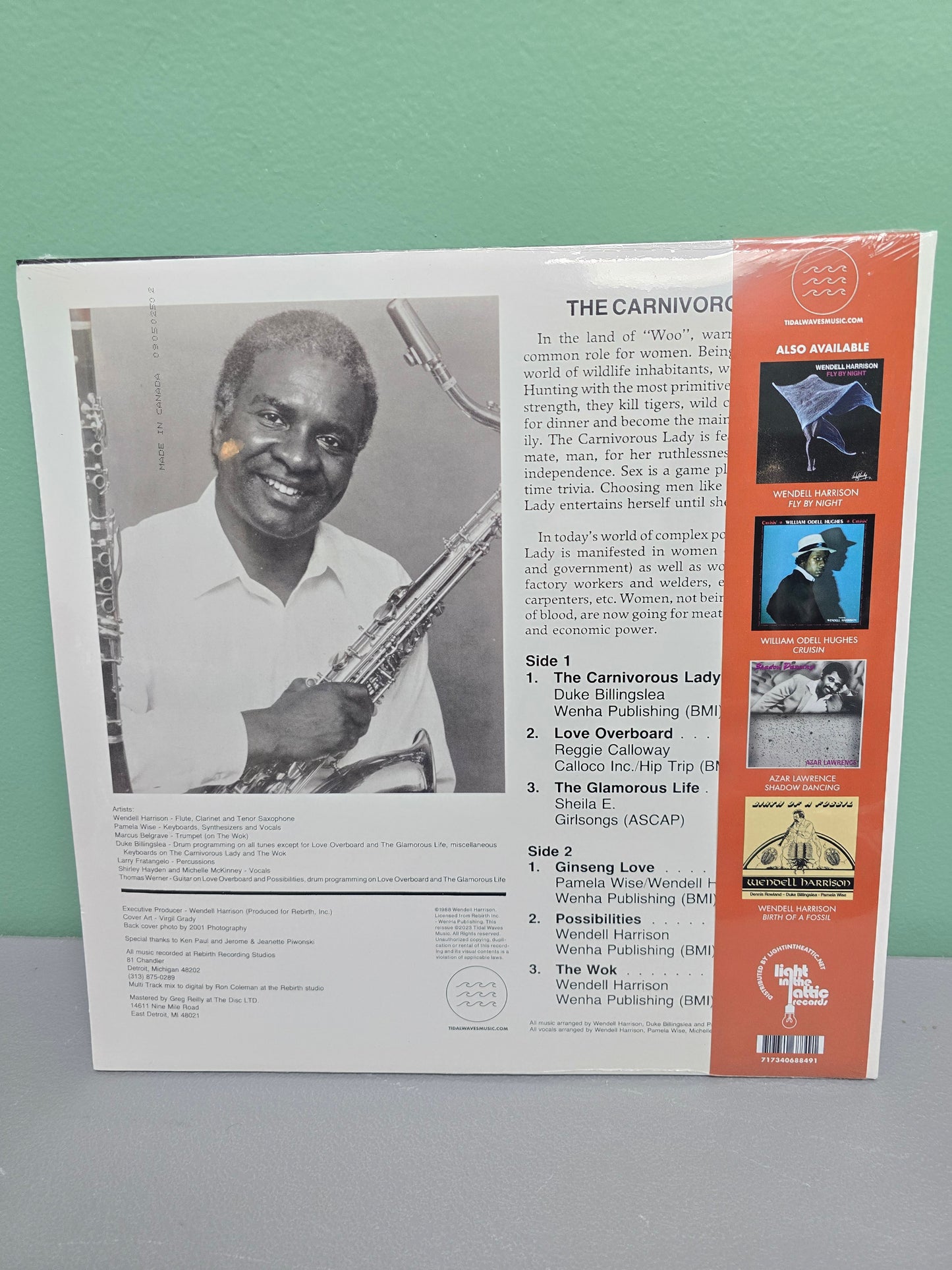 Harrison, Wendell - The Carnivorous Lady