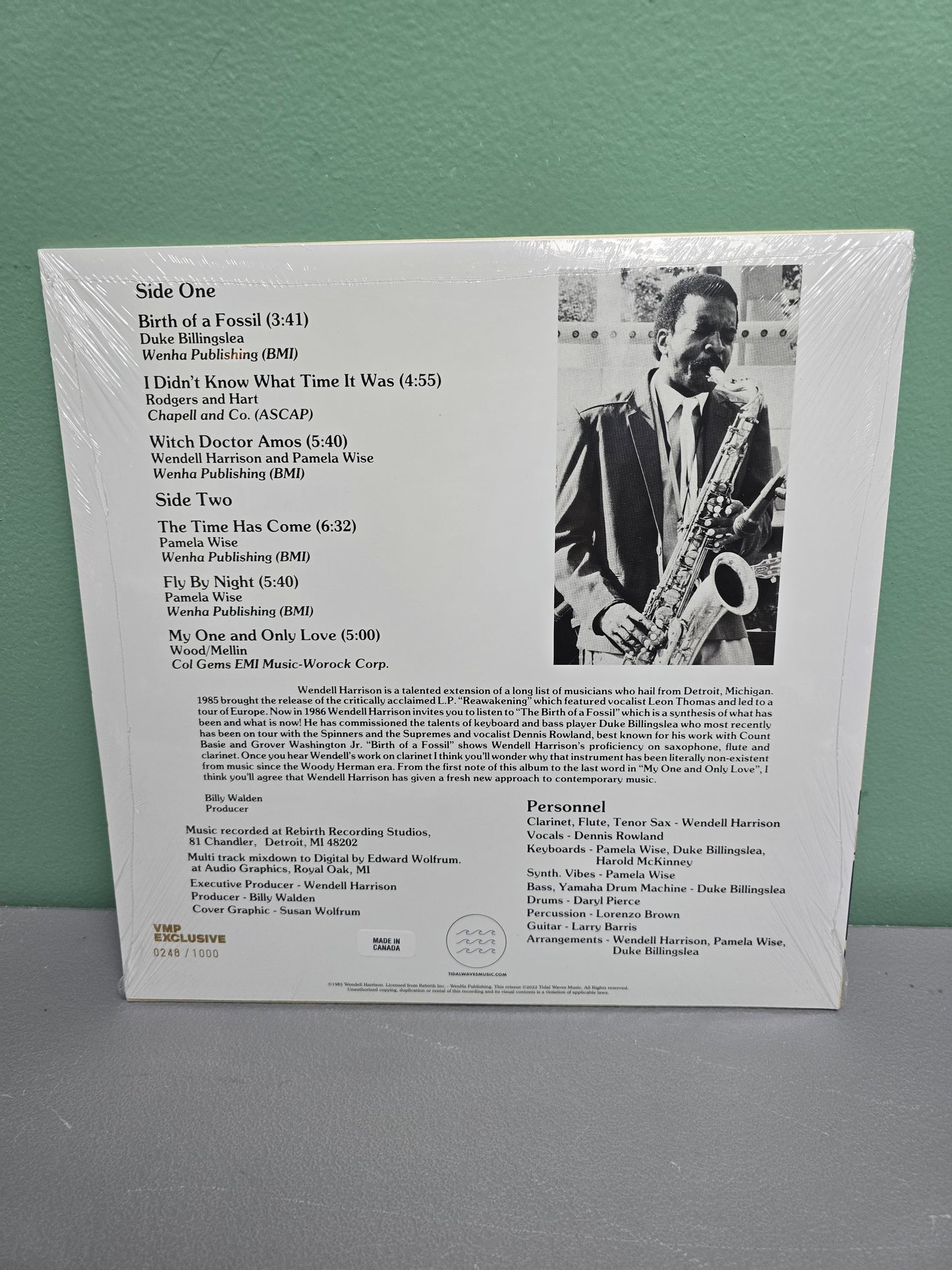 Harrison, Wendell - Birth Of A Fossil