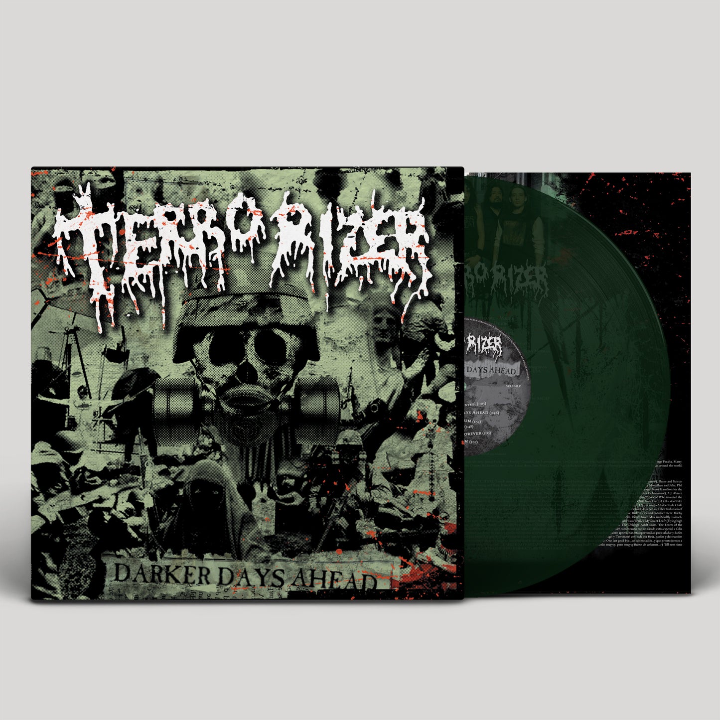 Terrorizer - Darker Days Ahead - Green Vinyl