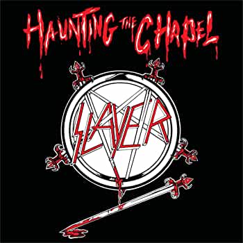 Slayer - Haunting The Chapel - White/Red Marble Vinyl