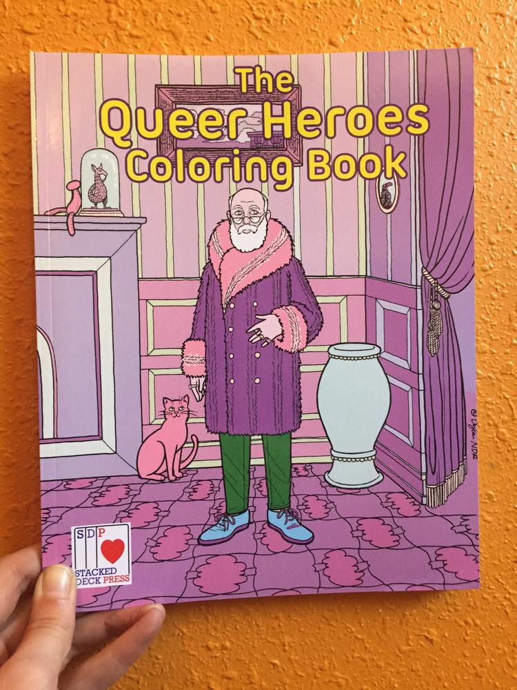 Queer Heroes Coloring Book