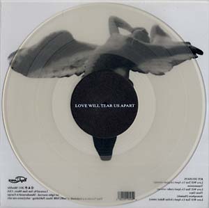 Joy Division - Love Will Tear Us Apart - Clear Vinyl
