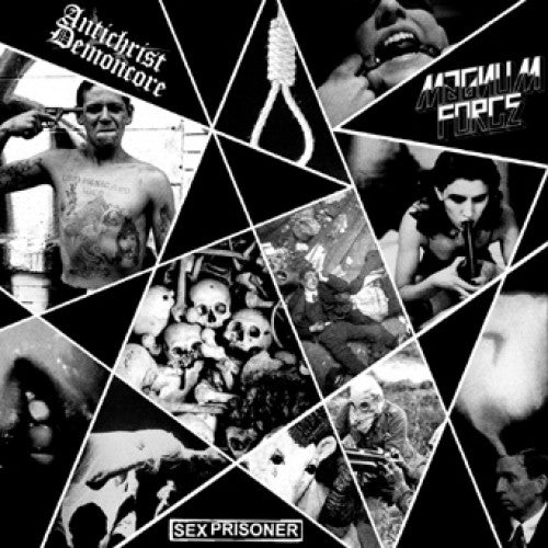 Antichrist Demoncore / Sex Prisoner / Magnum Force - Split 10"