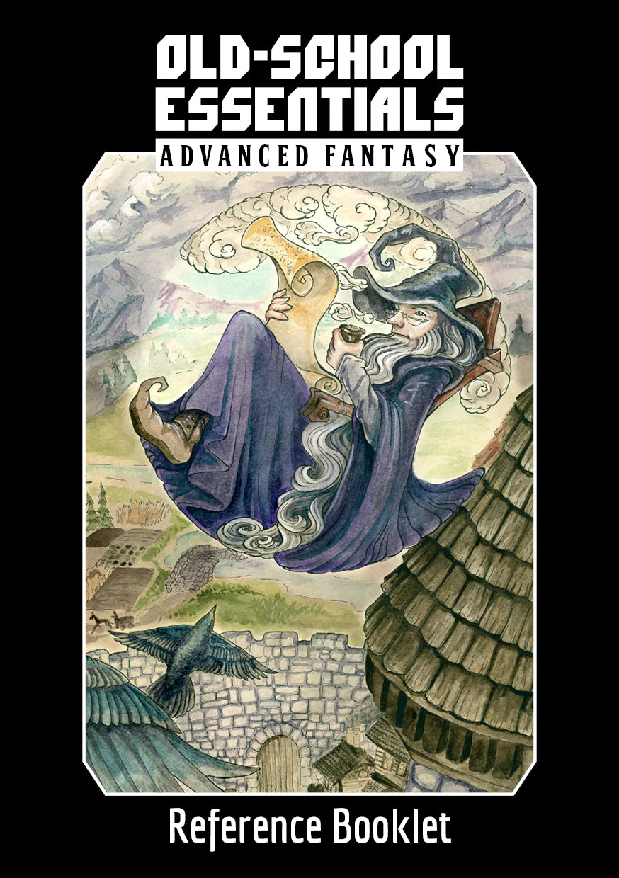 Old-School Essentials: Advanced Fantasy Reference Booklet